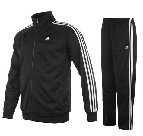 adidas anzug schwarz weiss herren n streifen herren|adidas trainers herren.